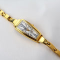 Vintage 18k Gold Plated Christian Gold Watch