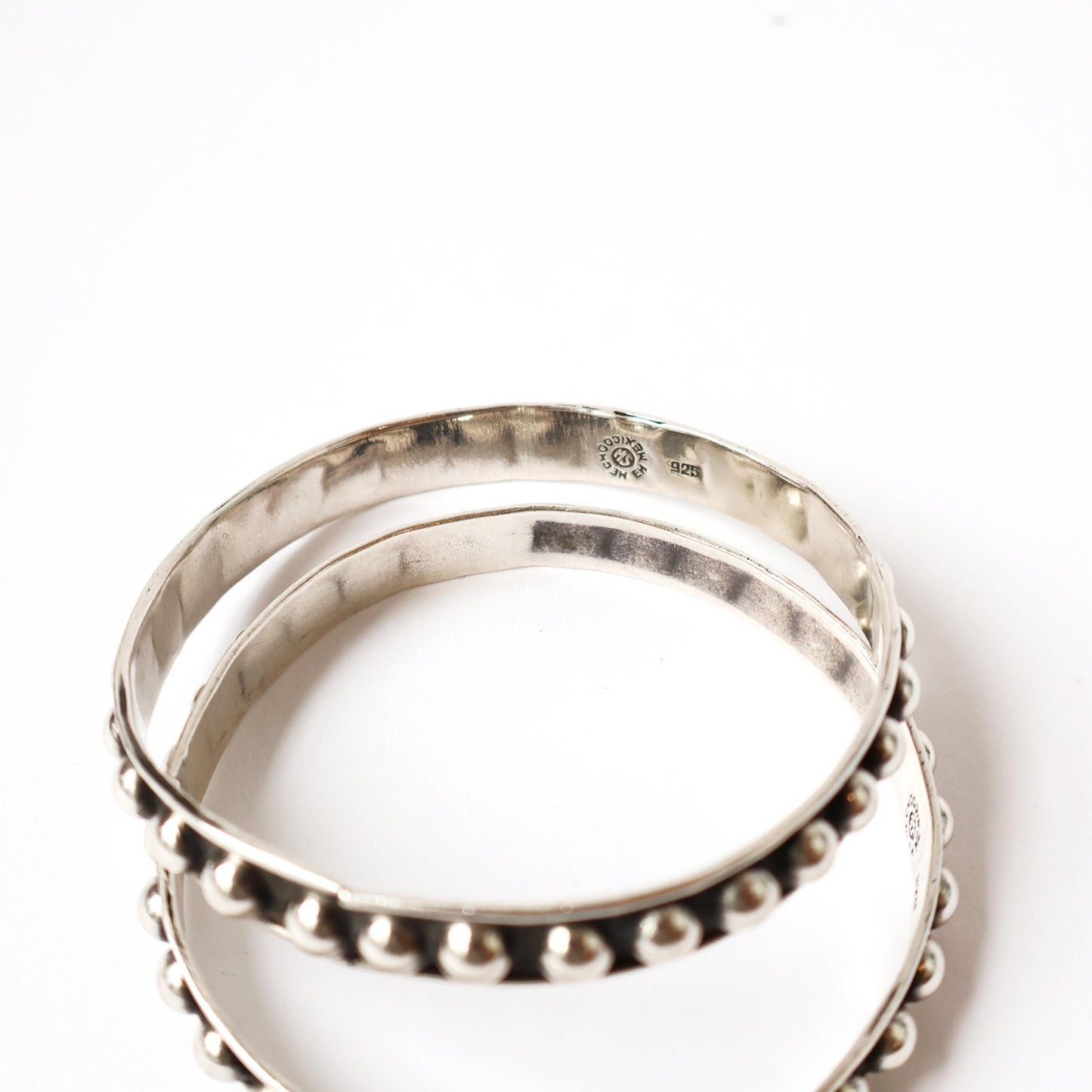 Vintage Sterling Bangle Set