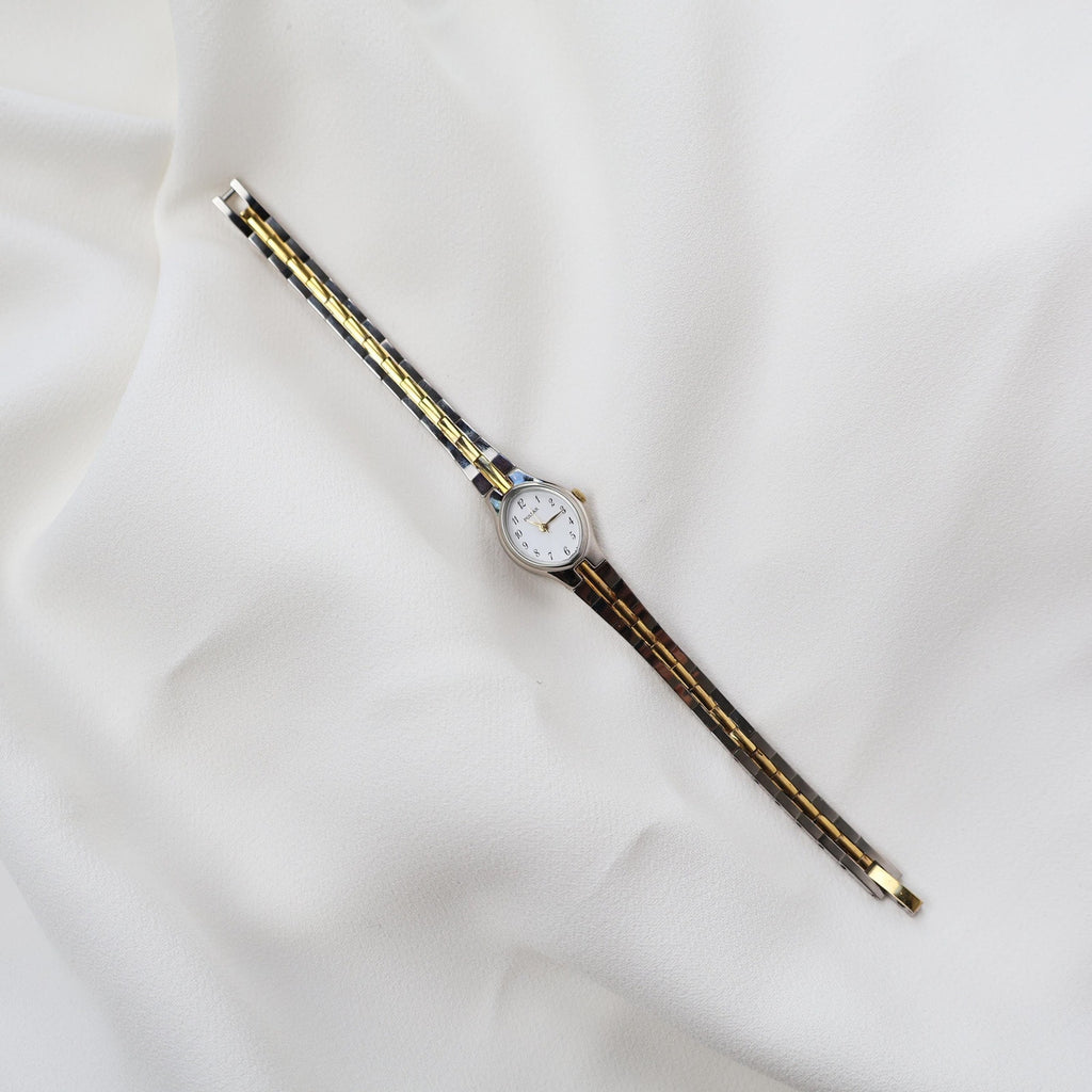 Vintage Two Tone Pulsar with Oval Face