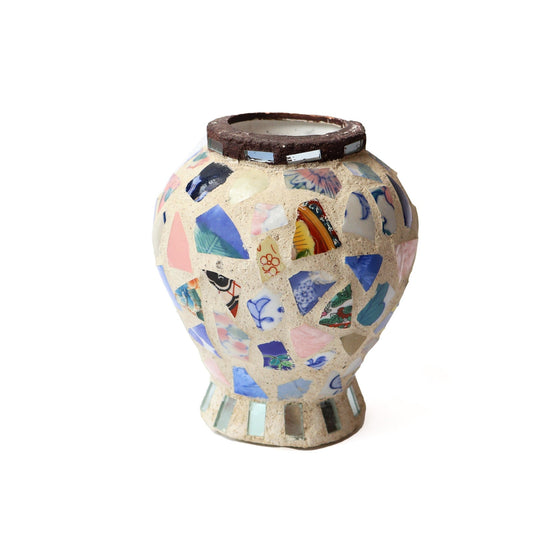 Vintage Mosaic Vase