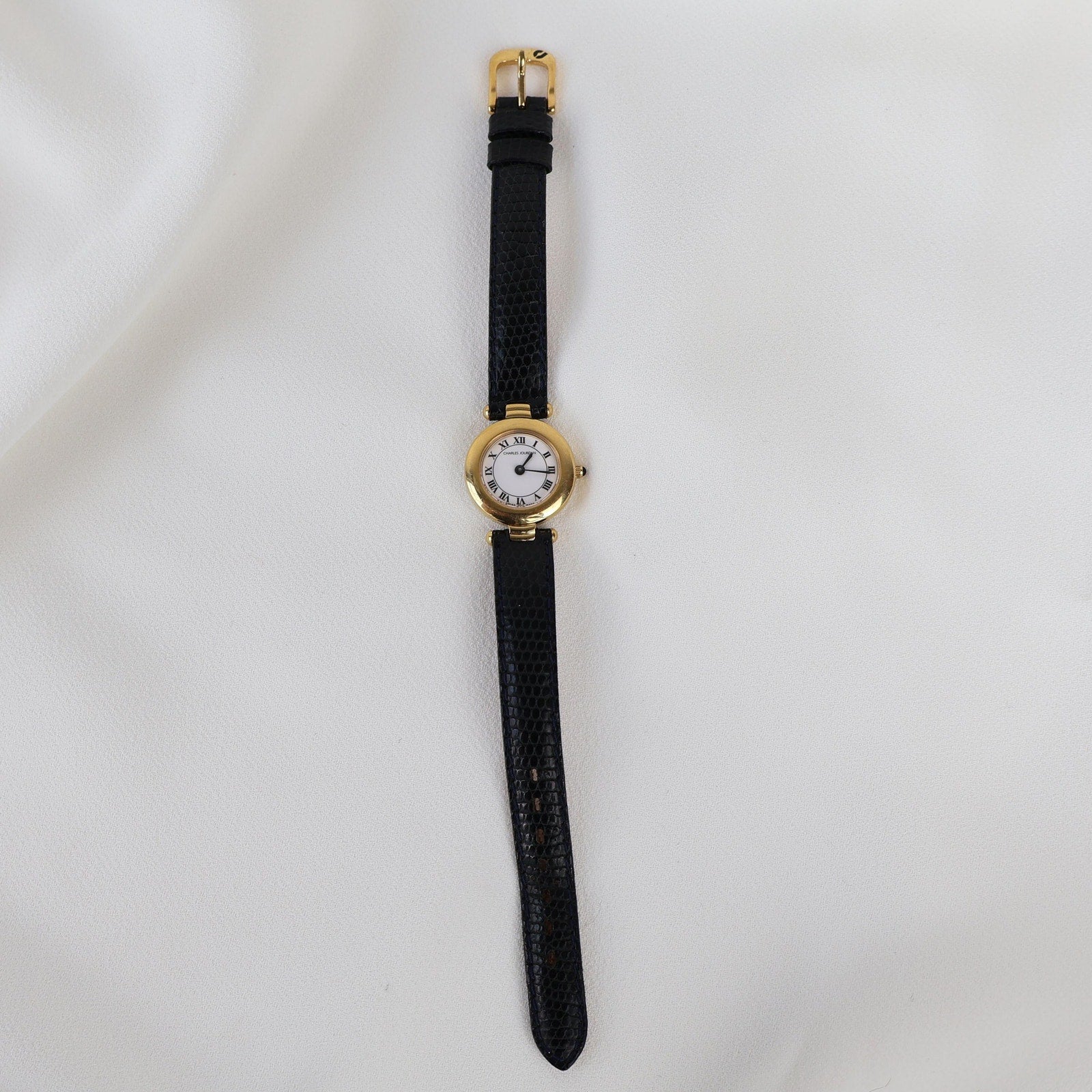 Vintage Charles Jourdan Leather Watch