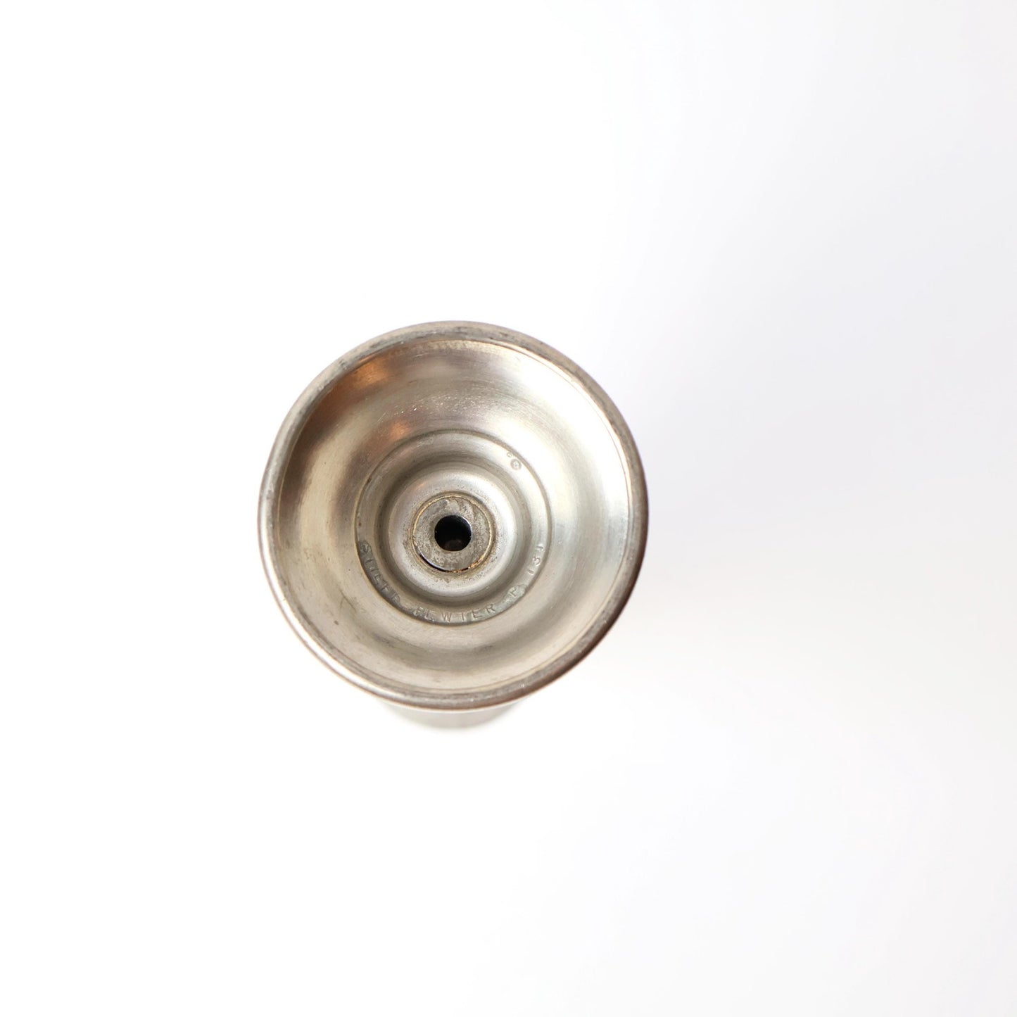 Vintage Pewter Candlestick Holder | Reed & Barton | Antique Brass Decor