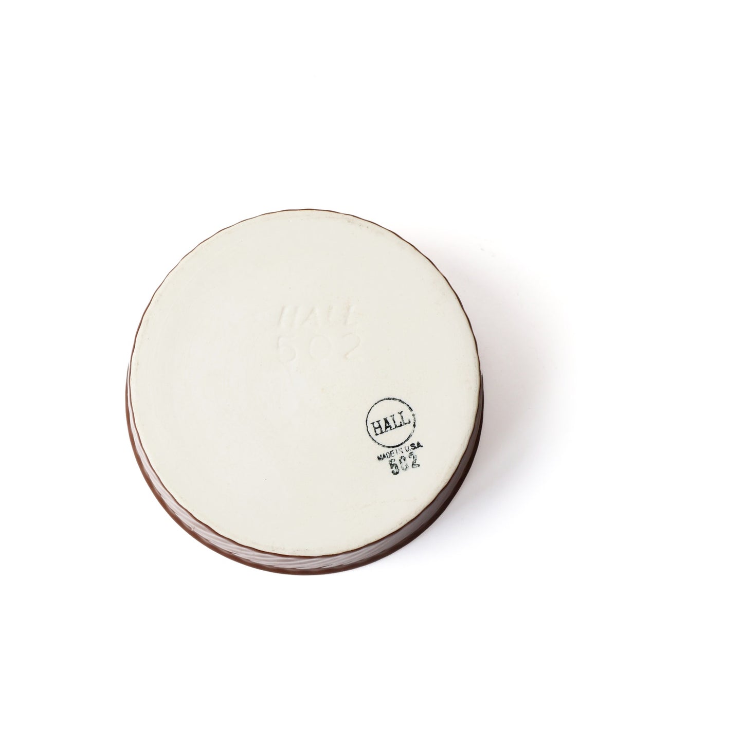 Vintage Pet Bowl | Burnt Orange Dog Dish | Hall 205 Dish | Cute Dish Bowl | Water Dish