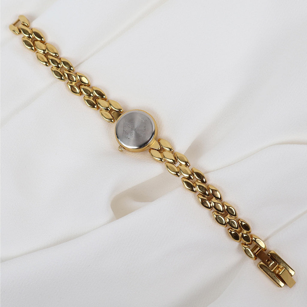 Vintage Gold Tone Kathie Lee Bracelet Watch