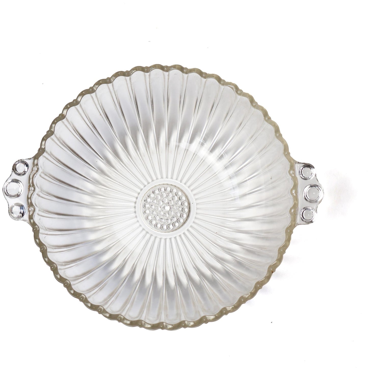 Vintage Scalloped Mixing Bowl