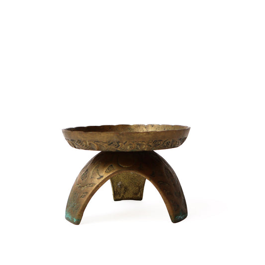 Vintage Brass Candle Holder