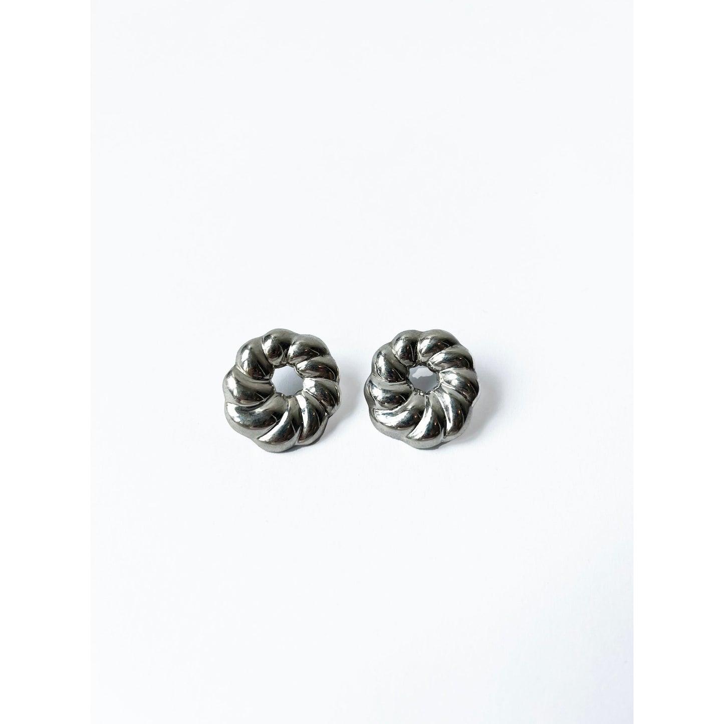 Vintage Sterling Silver Stud Earrings