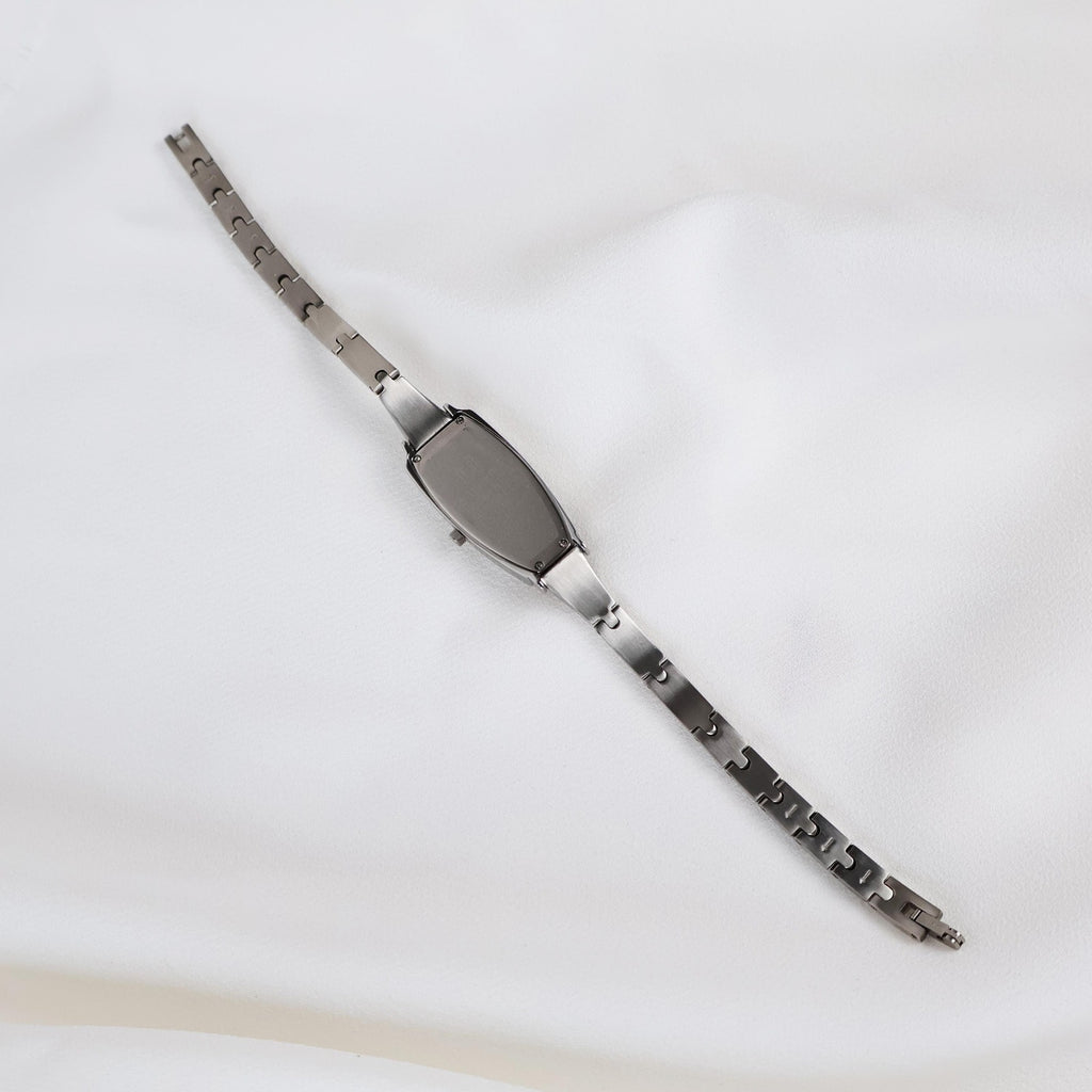 Vintage 18k White Gold Plated Christian Gold Dali Watch