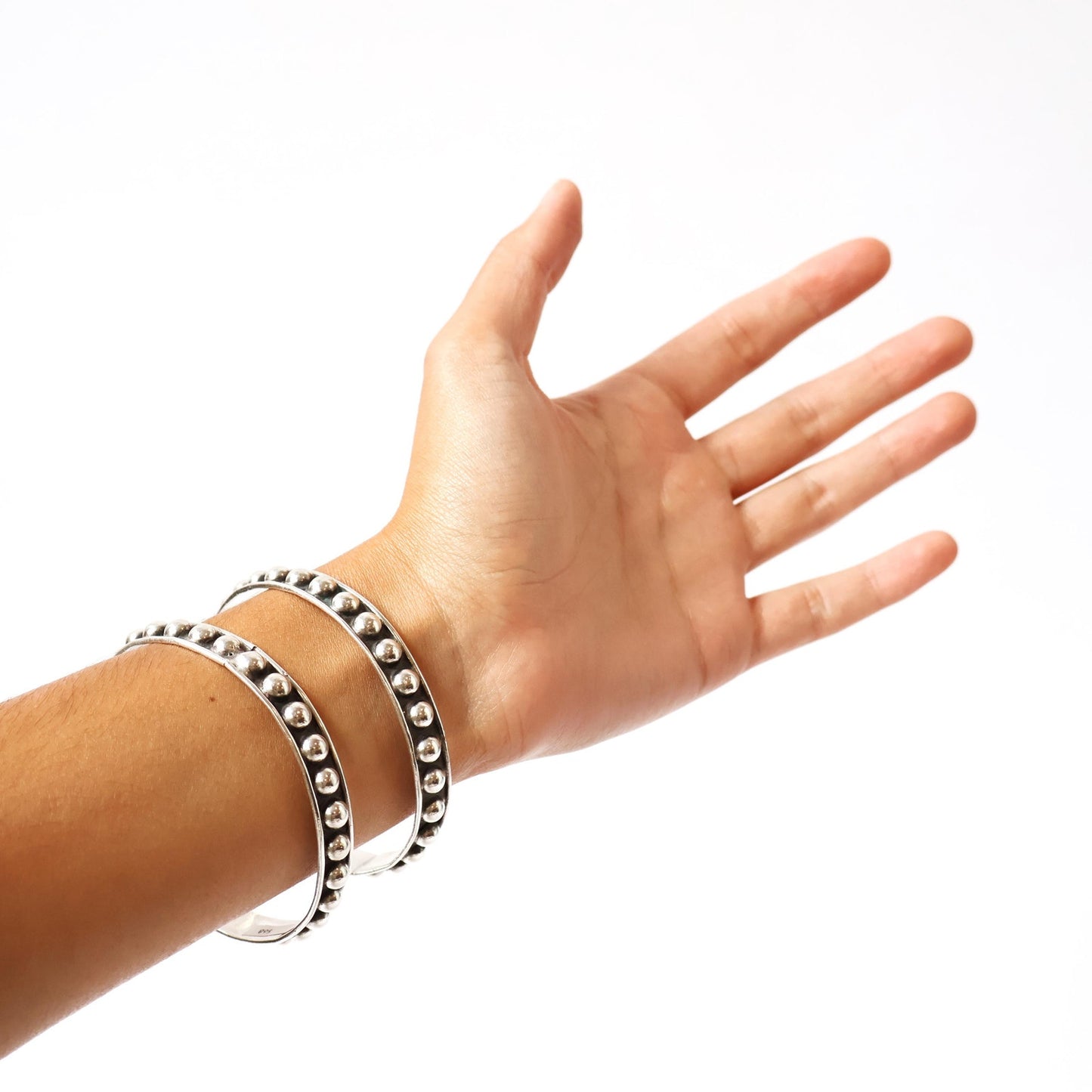 Vintage Sterling Bangle Set