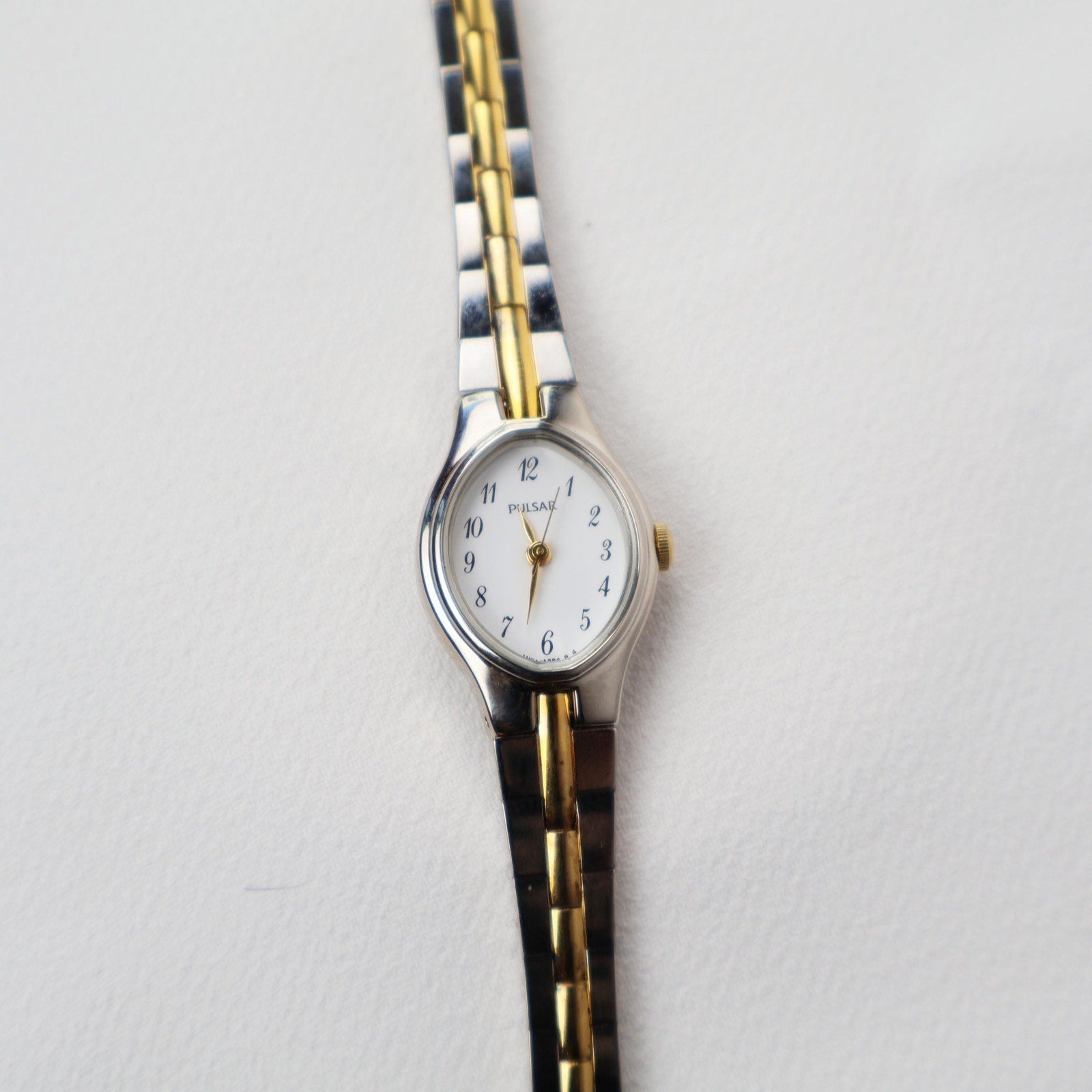 Vintage Two Tone Pulsar with Oval Face