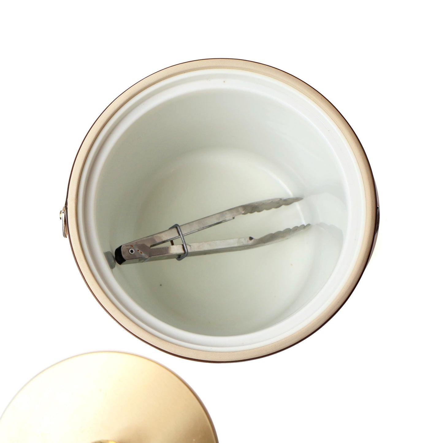 Vintage Gold Toned Ice Bucket