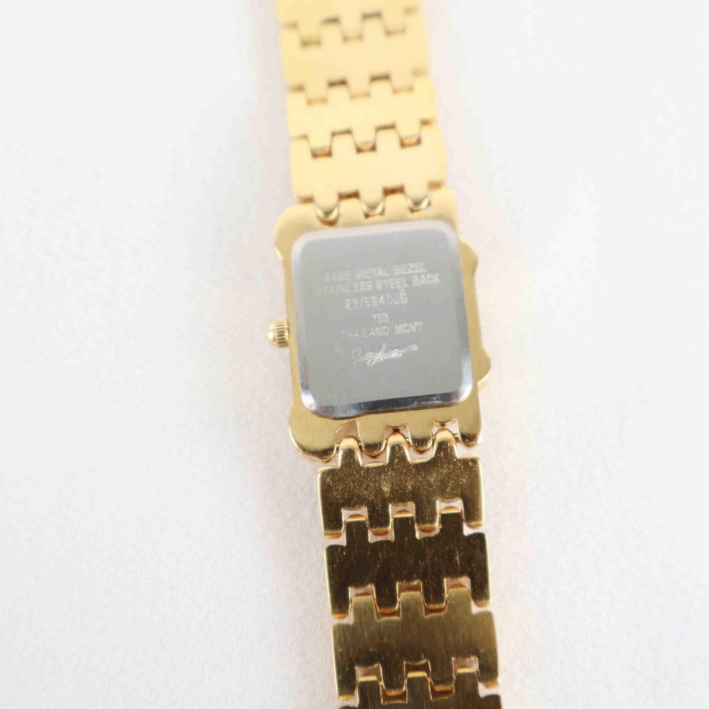Vintage Jacklyn Smith Watch – Gold Tone Bracelet (Working Battery)