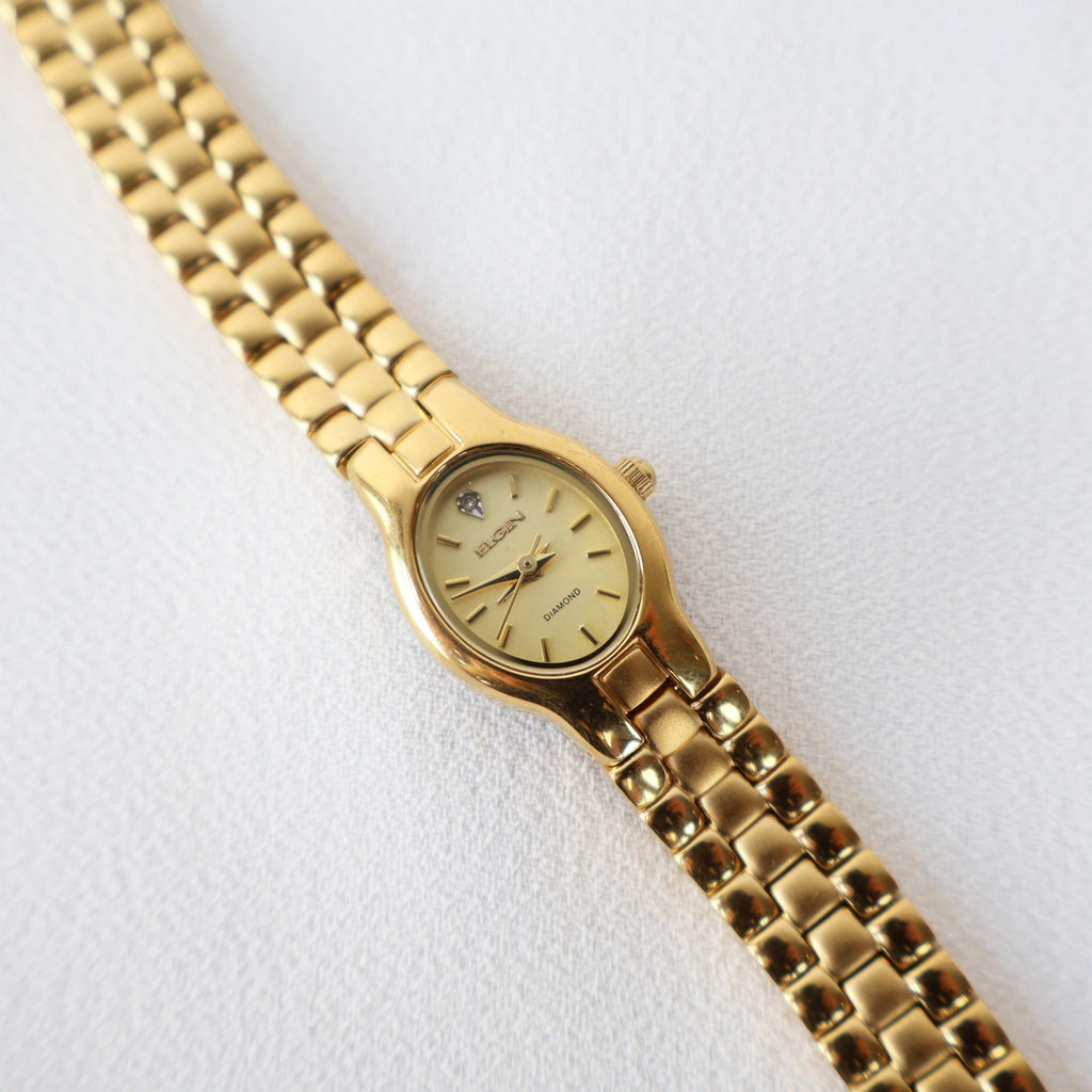 Vintage Gold Elgin Cocktail Watch