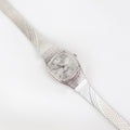 Vintage Activa Silver Tone Quartz Watch