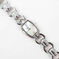 Vintage Anne Klein Rectangle Face Watch – Silver Tone Bracelet (Working Battery)