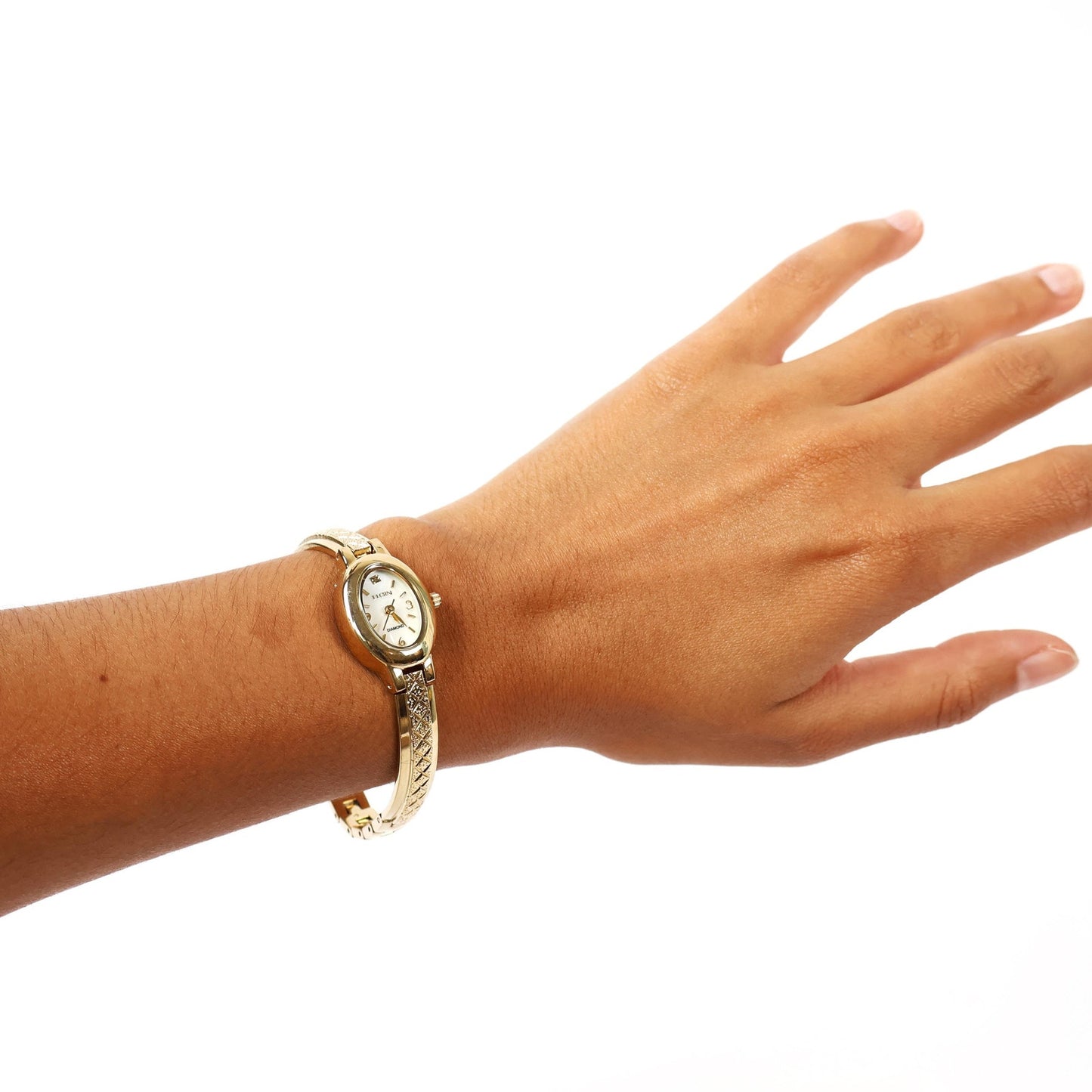 Vintage Gold Watch with Oval Face | ELGIN