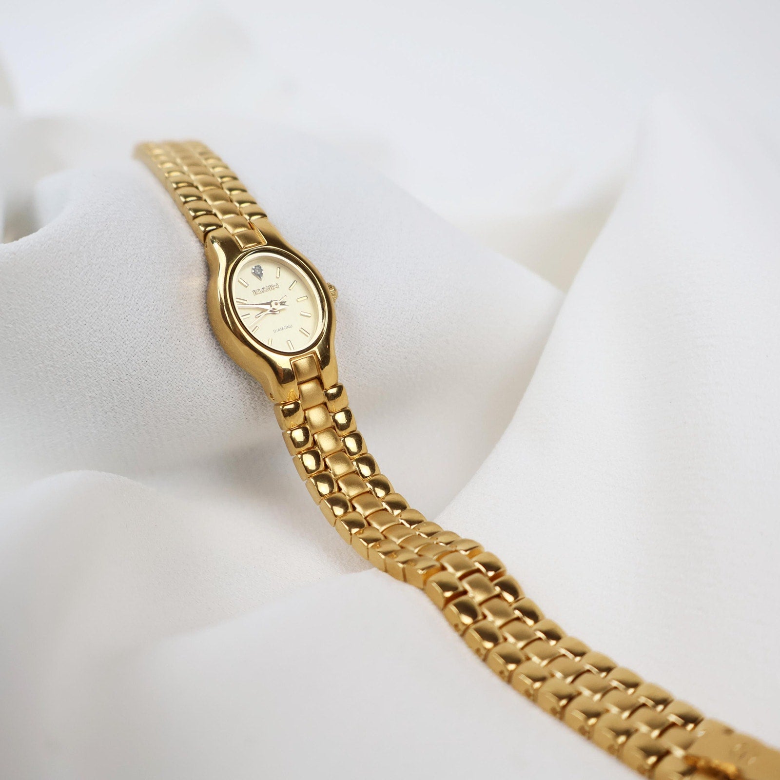 Vintage Gold Elgin Cocktail Watch