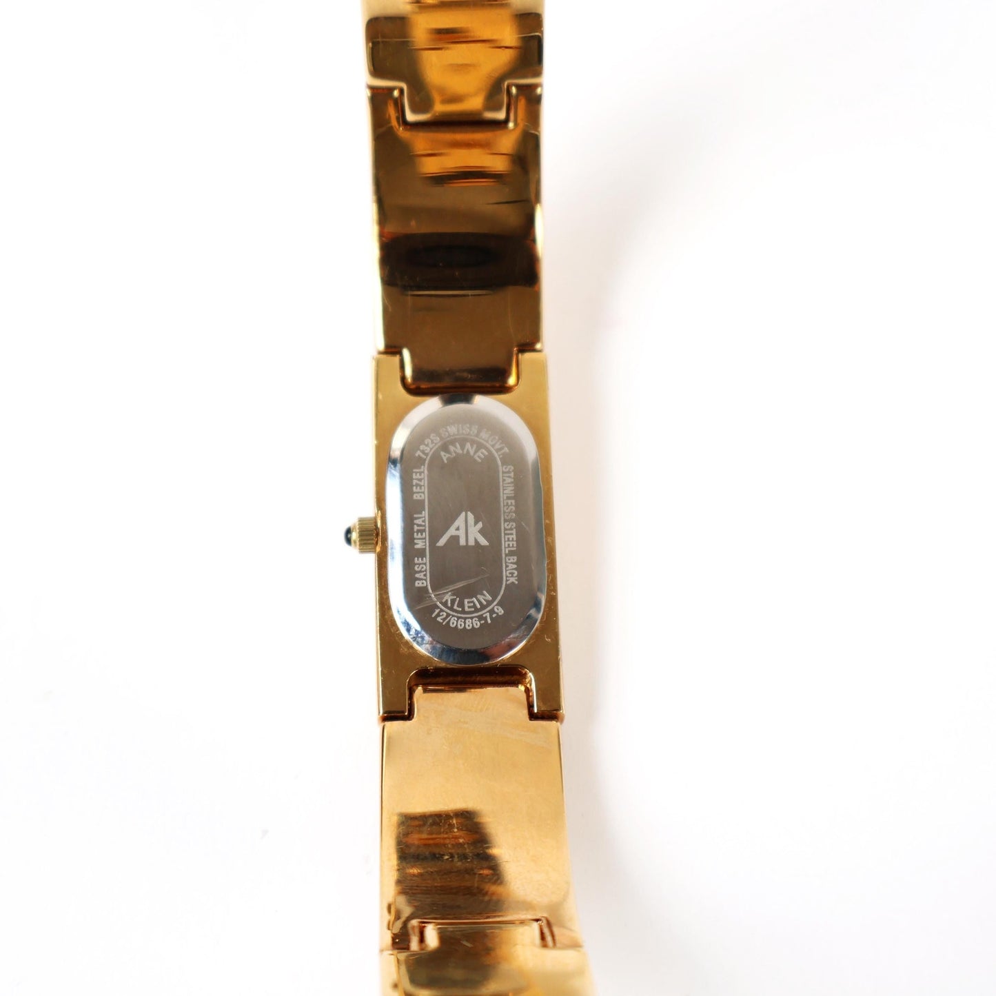 Vintage Gold Watch with Oval Face | ANNE KLEIN