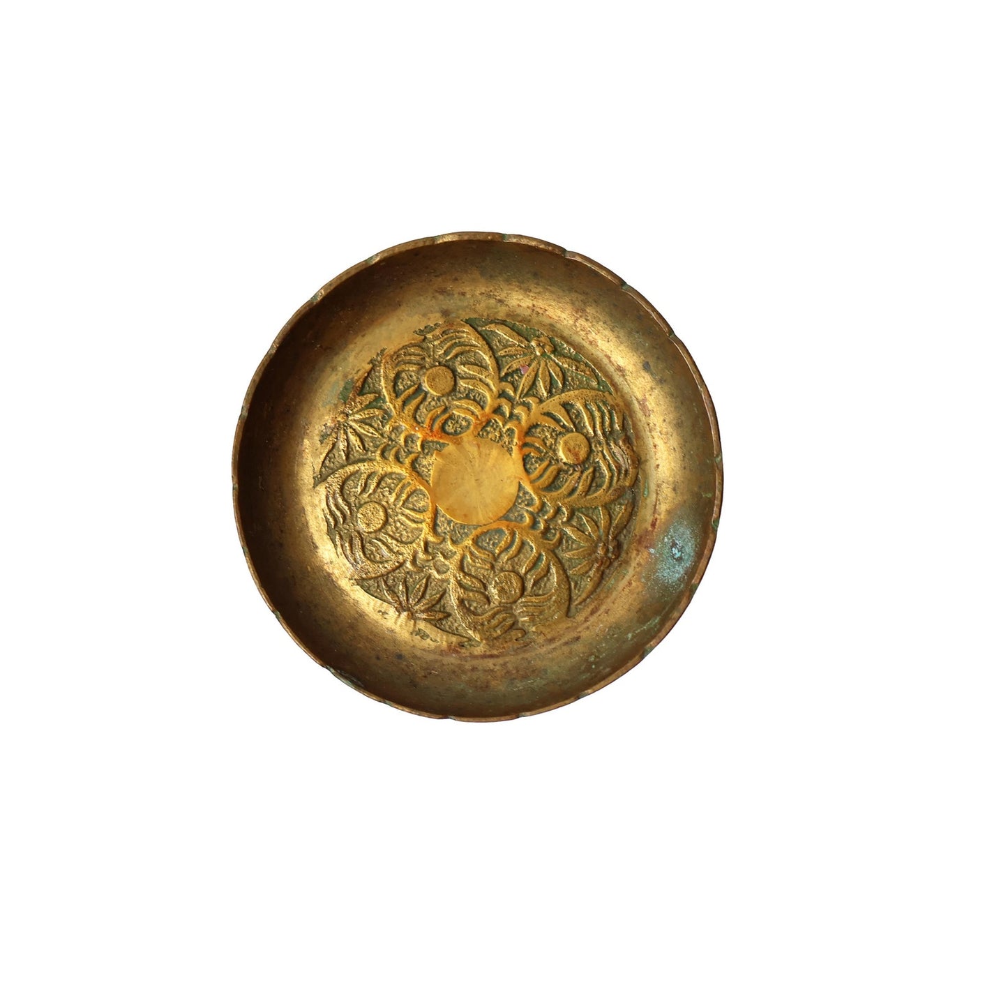 Vintage Brass Candle Holder