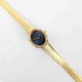 Vintage Armitron Oval Face Watch – Gold Tone Bracelet (Working Battery)