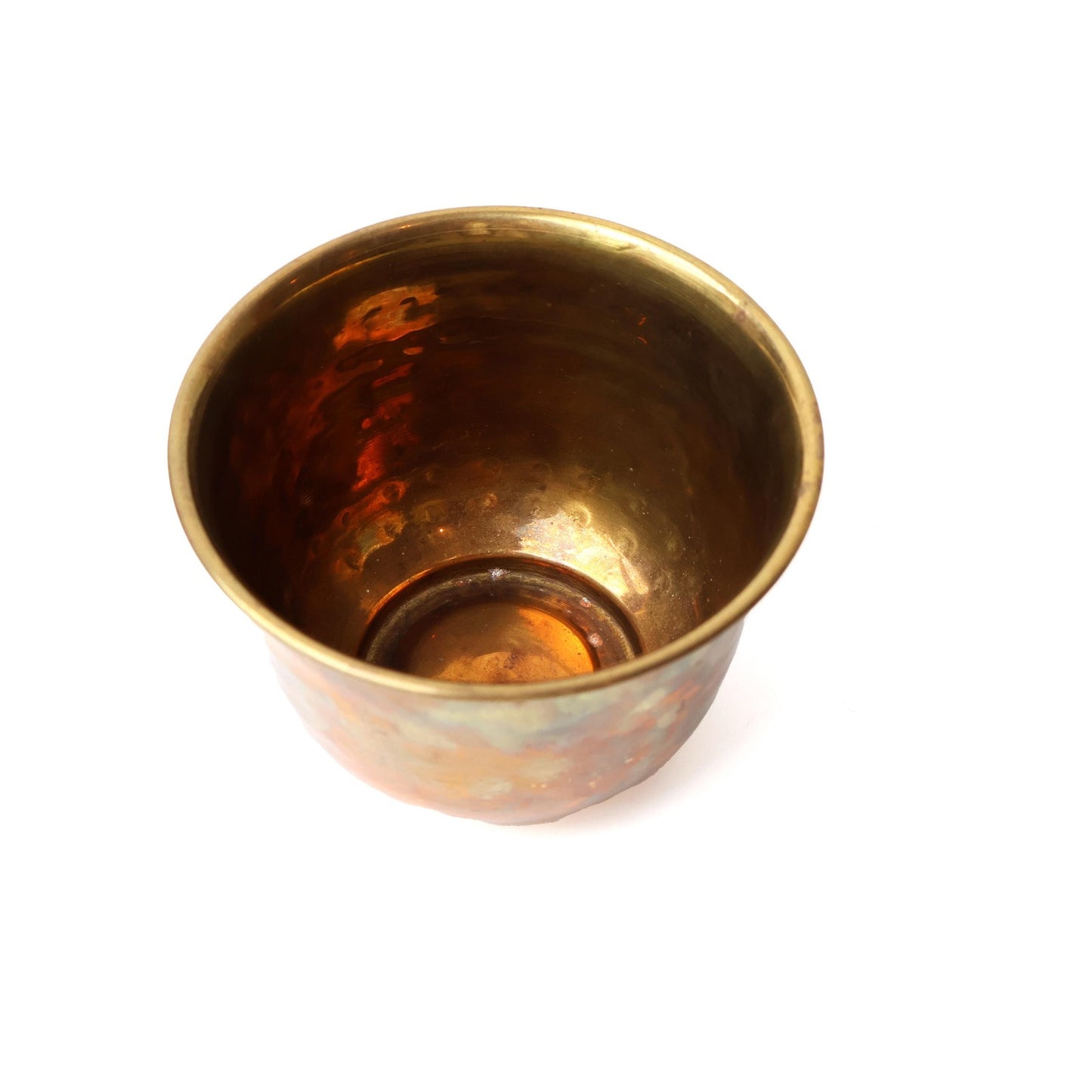 Vintage Solid Brass Planter