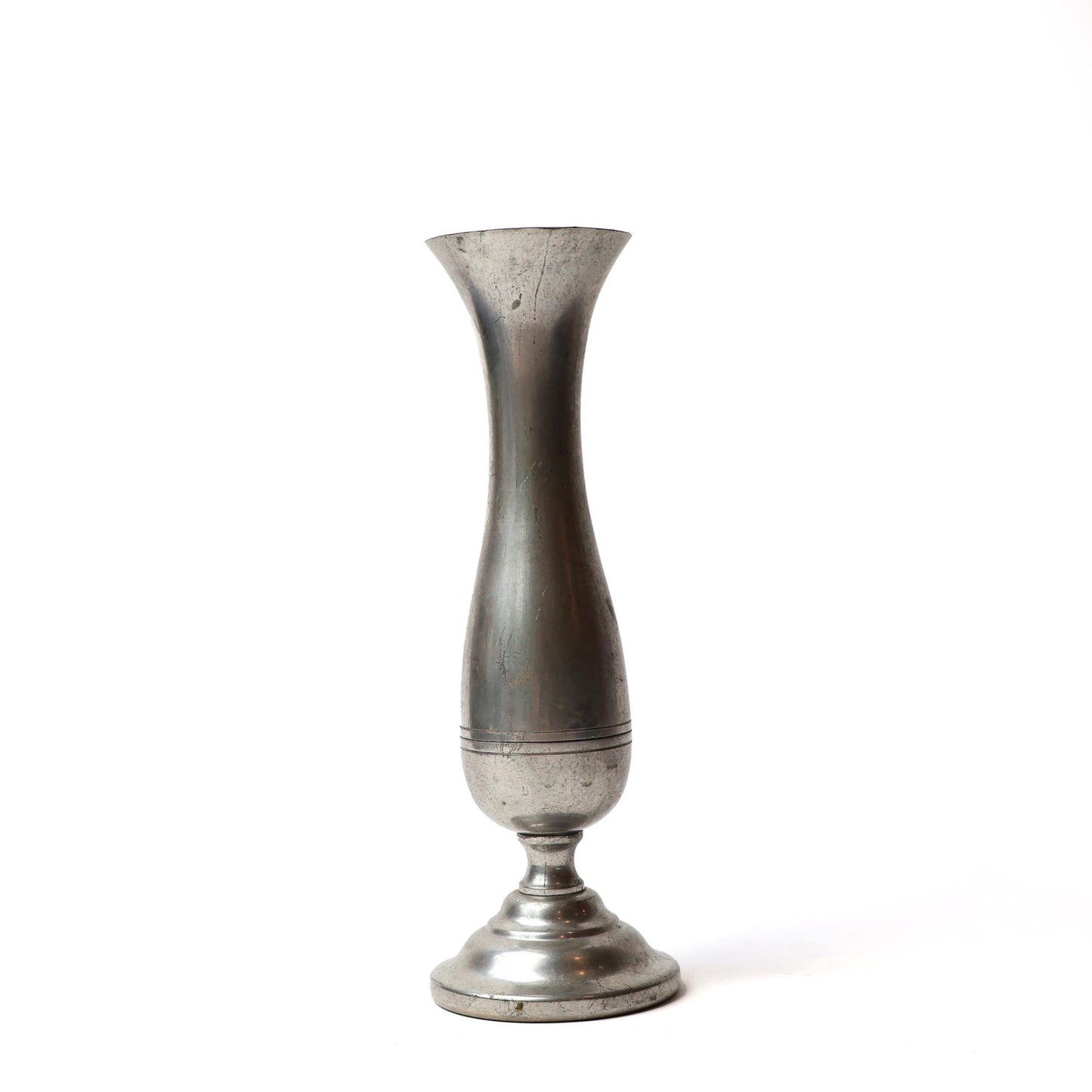 Vintage Pewter Candlestick Holder | Reed & Barton | Antique Brass Decor