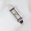 Vintage Silver Gucci Logo Watch