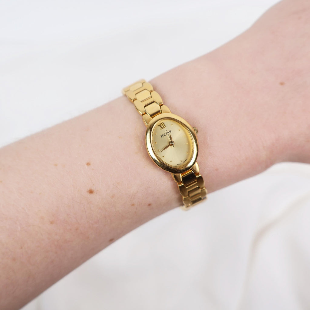 Vintage Gold Tone Pulsar Watch