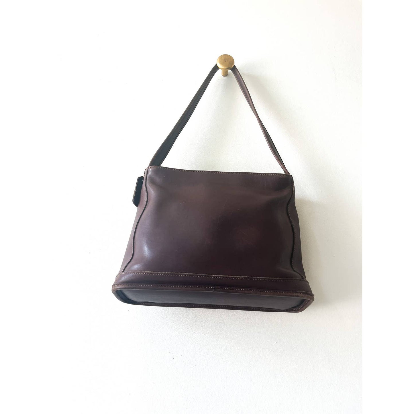 Coach Vintage Brown Legacy 90s Shoulder Handbag
