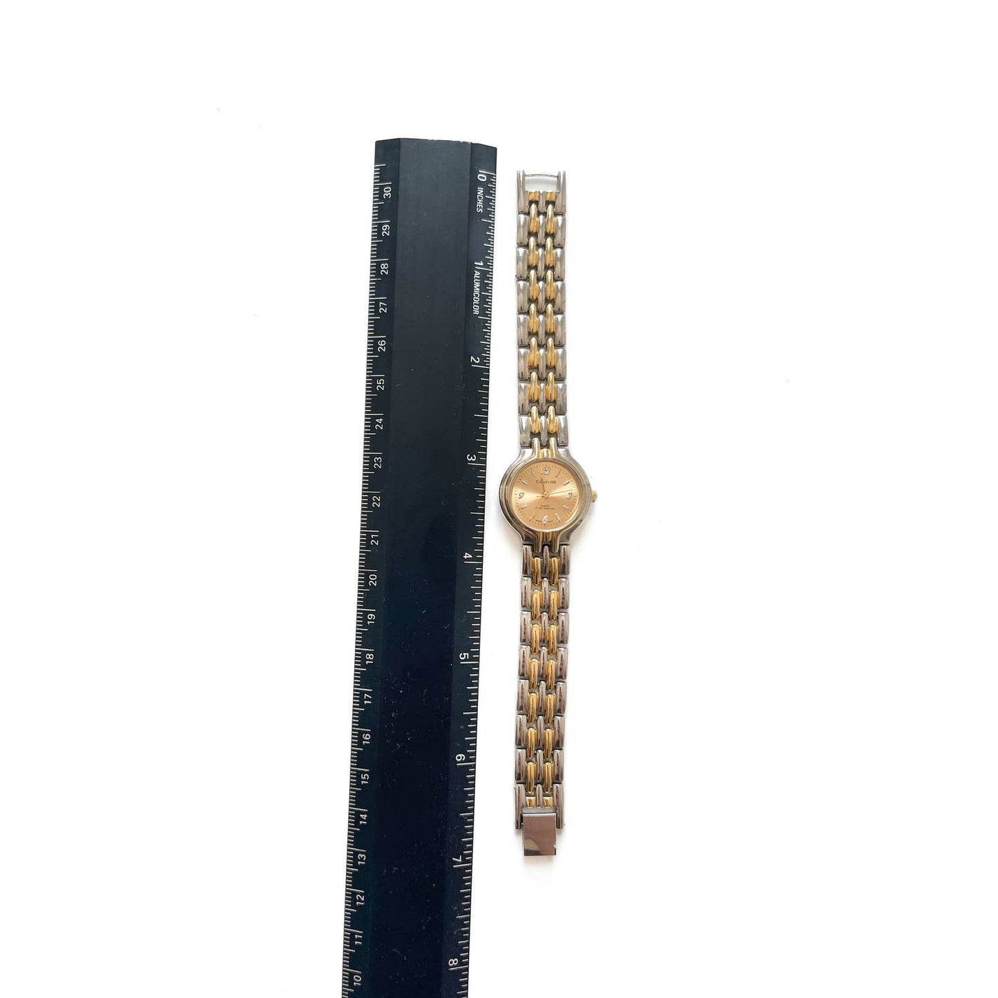 Vintage Two Tone Gold Bracelet Watch