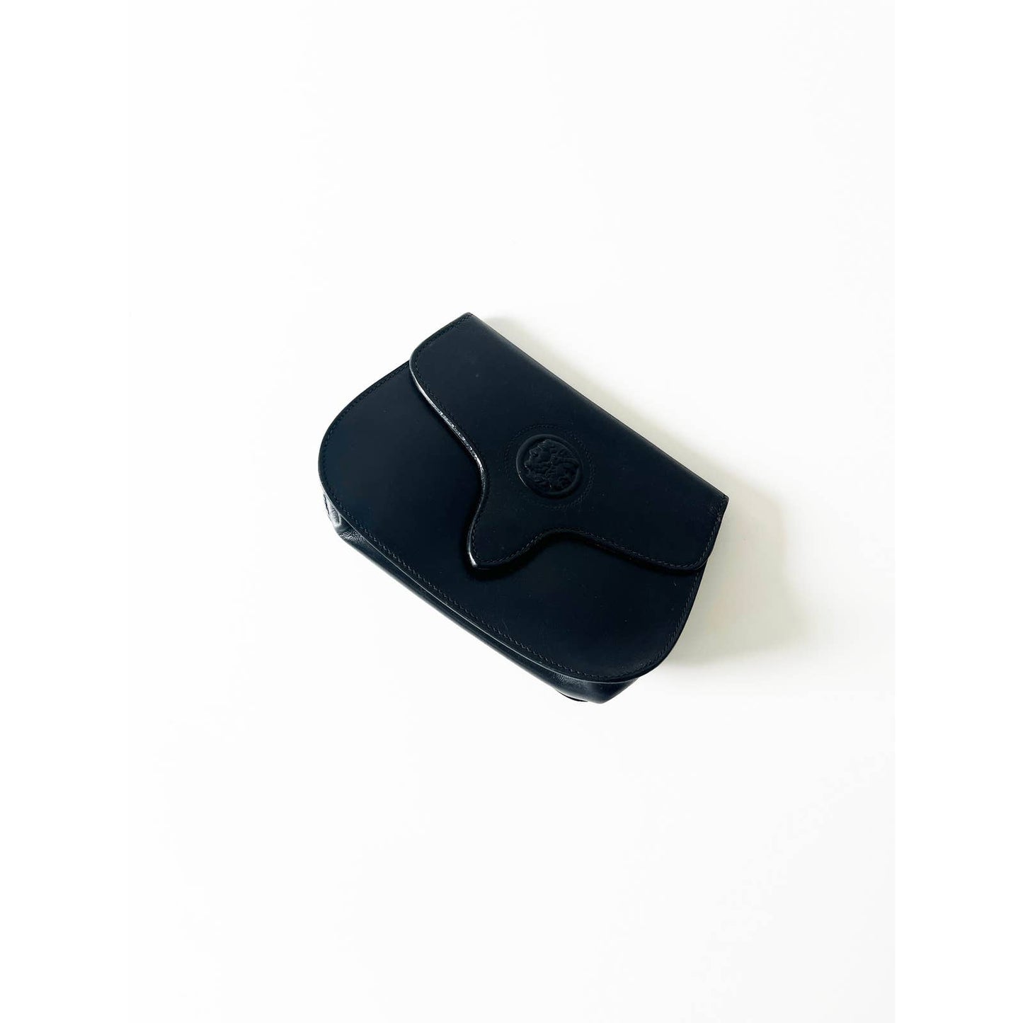 Vintage FENDI Black Classic Clutch
