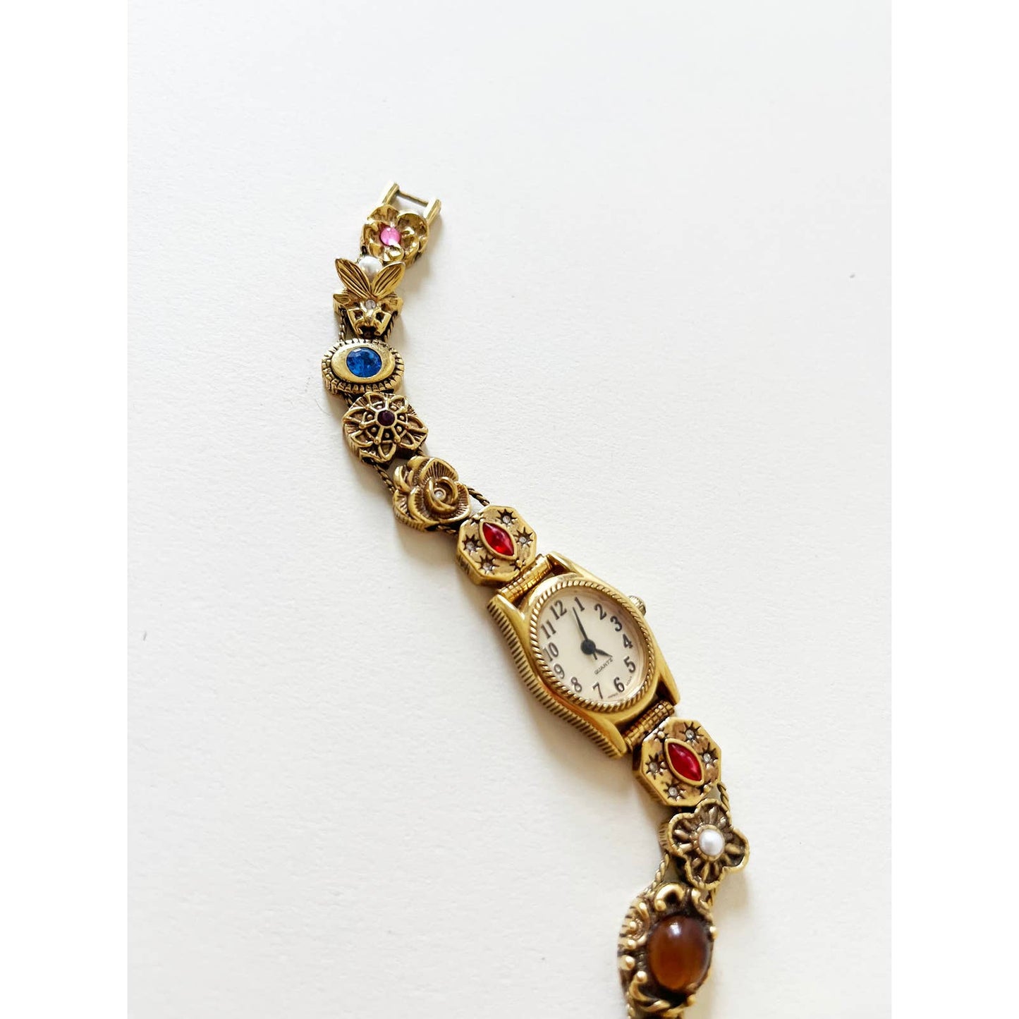Vintage Rare Gold Charm Watch