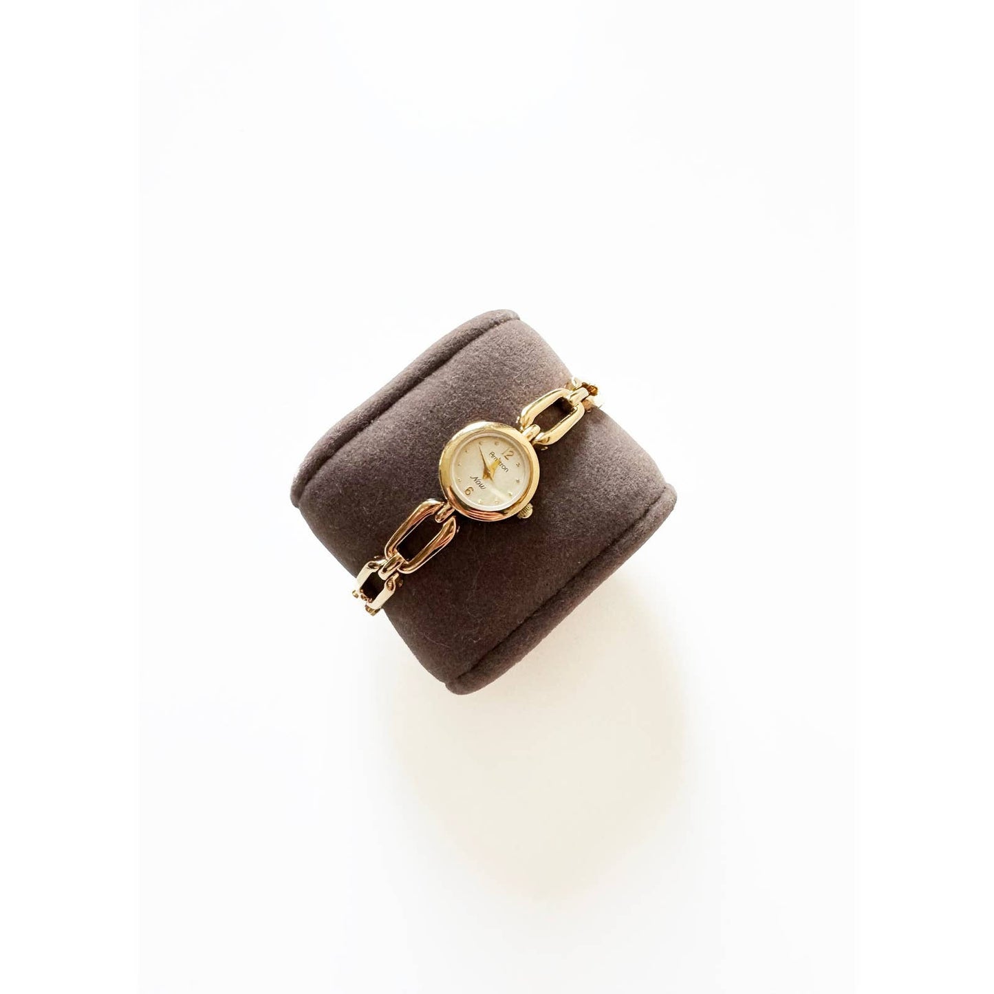 Vintage Mini Gold Watch with Circular Face | Armitron