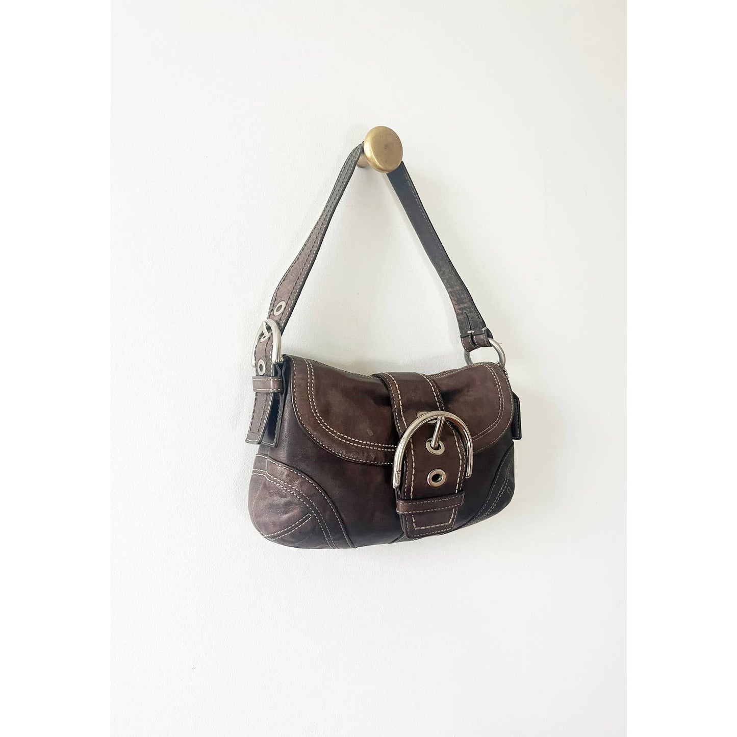 Coach Vintage Brown Y2K Soho Purse