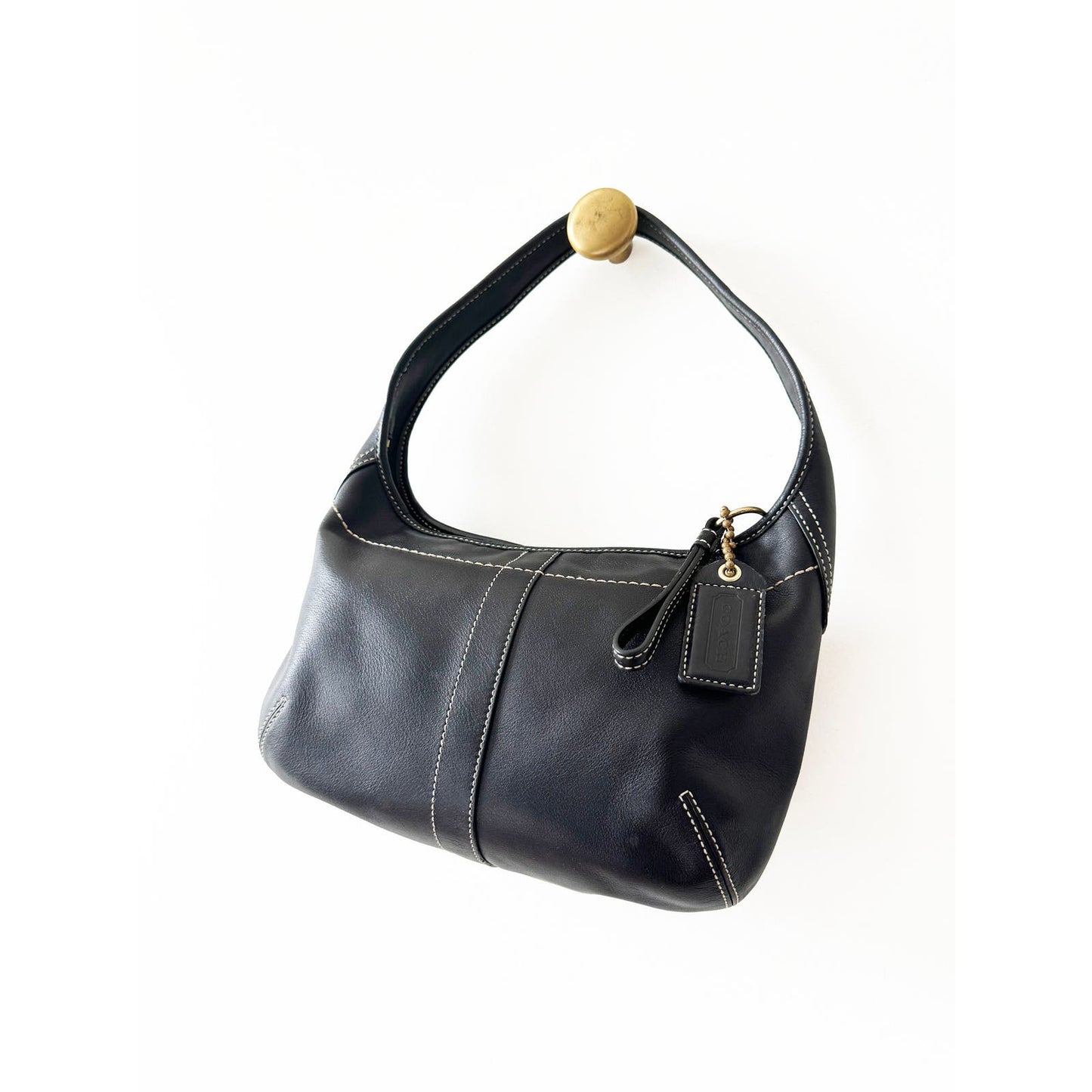 Vintage Coach Boho Black Shoulder Y2K Purse