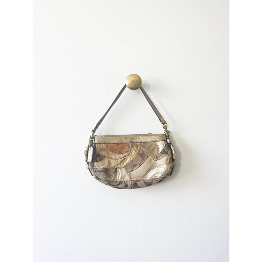 Vintage Coach Patchwork Mini Bag
