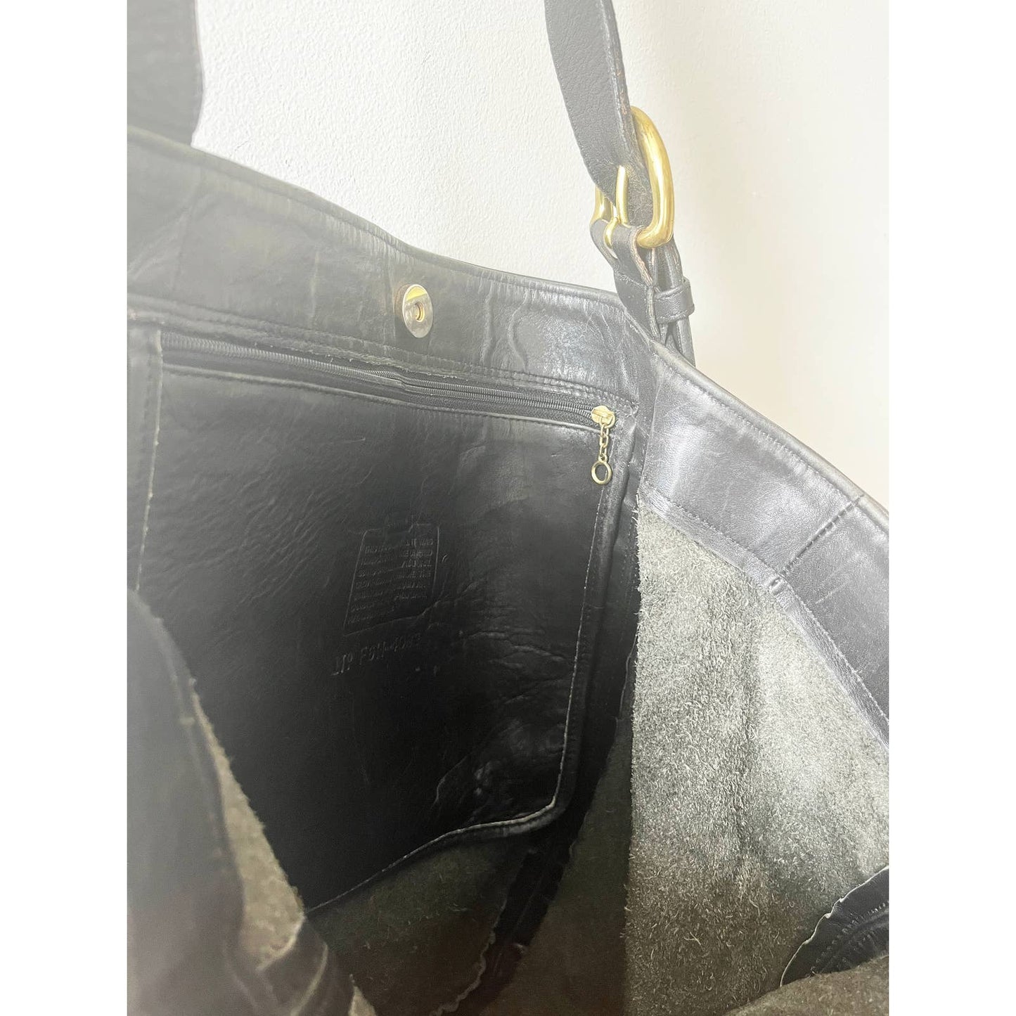 Vintage Coach Black Leather Soho COACH Shoulder Bag XL