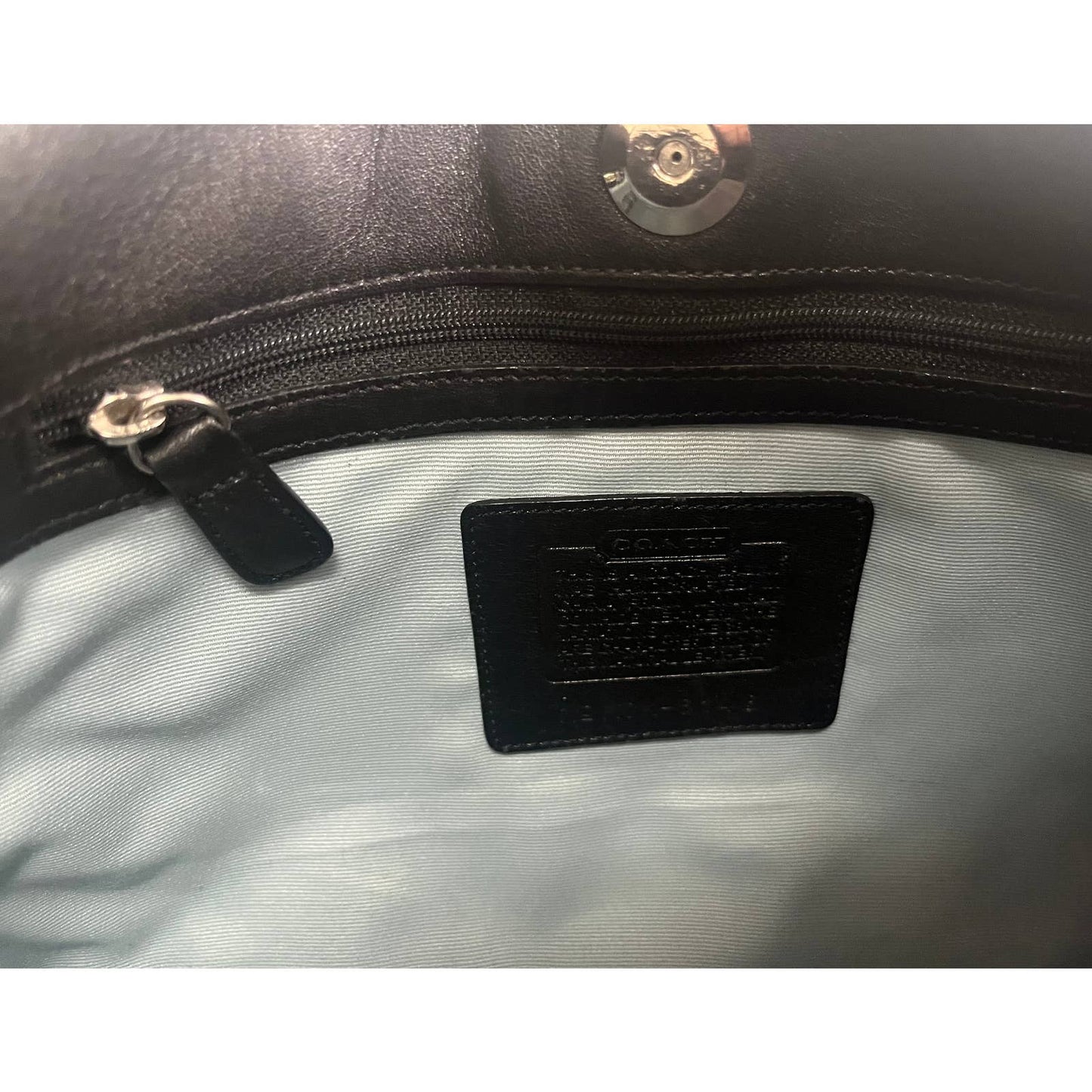 Vintage Black 90s Coach Classic Purse