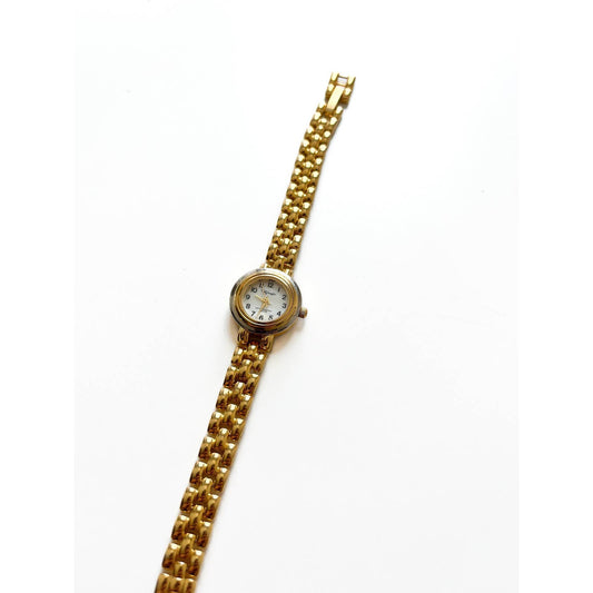 Vintage Gold Two Tone Bracelet Watch