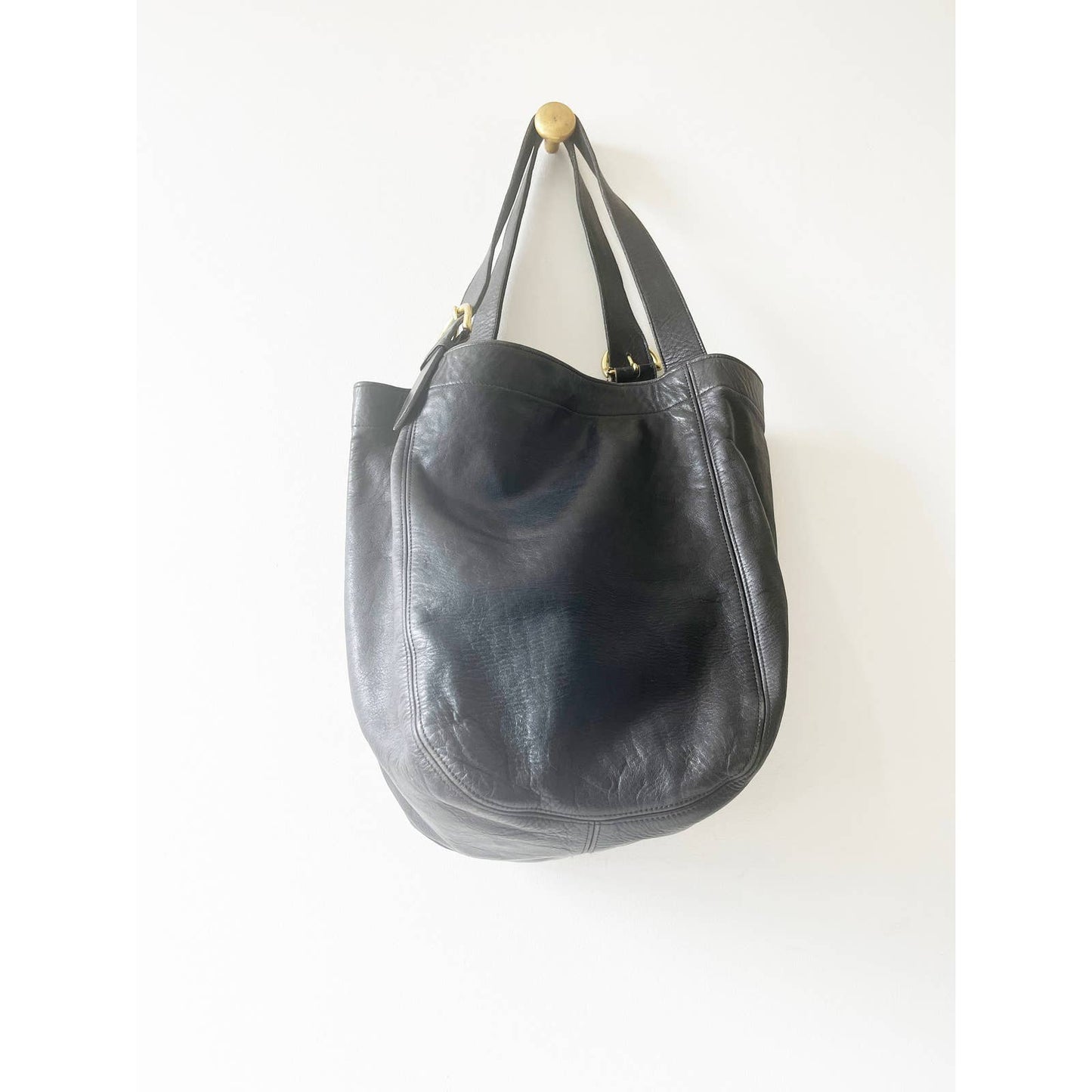 Vintage Coach Black Leather Soho COACH Shoulder Bag XL