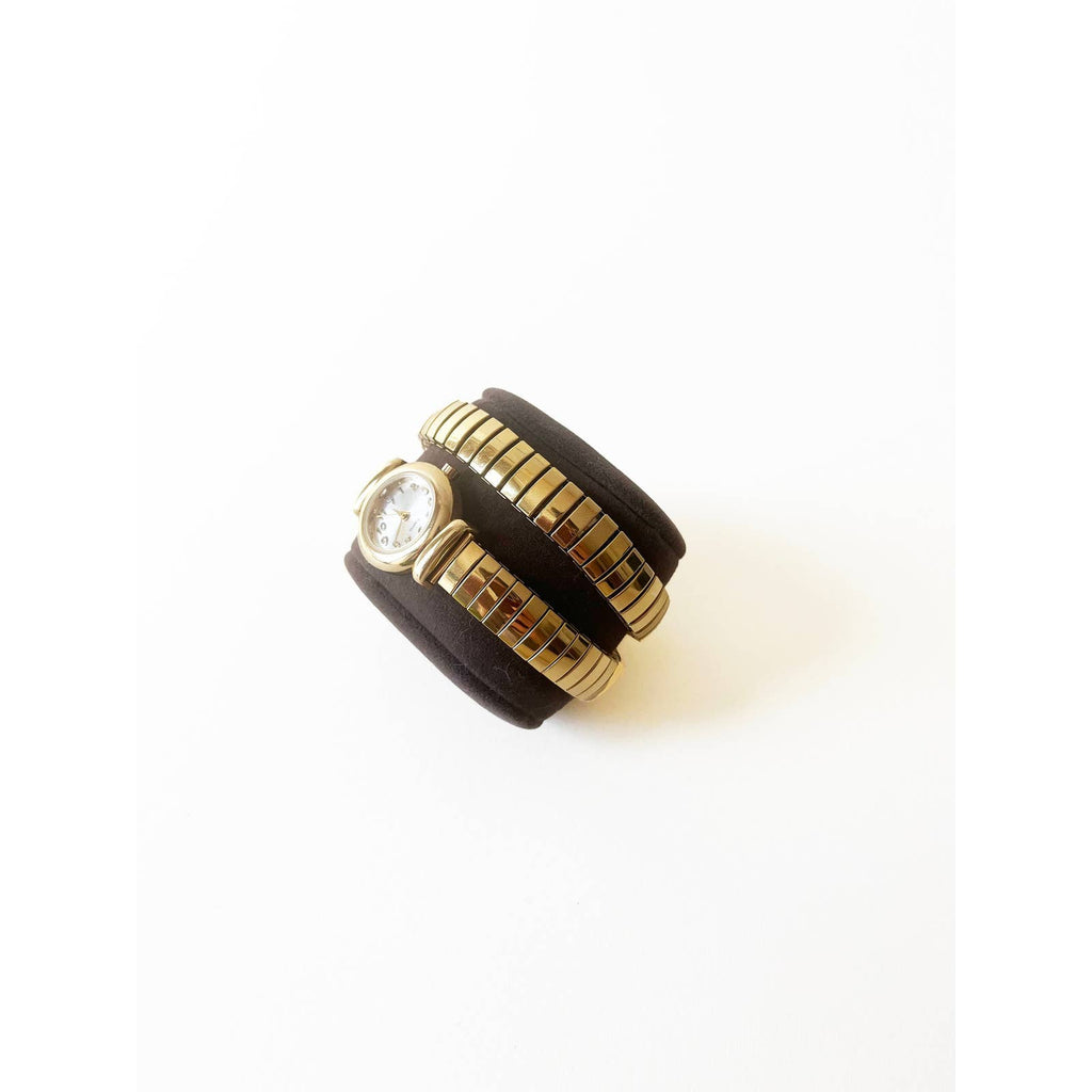 Vintage Double Wrap Gold Watch