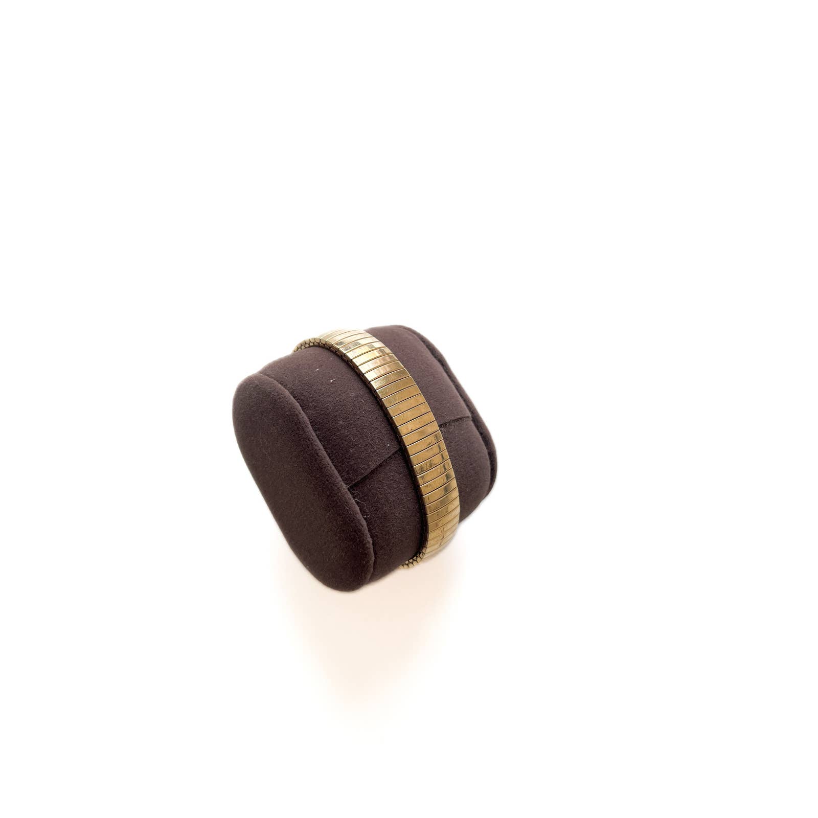 Vintage Two Tone Dimond Face 90s Stretch Band