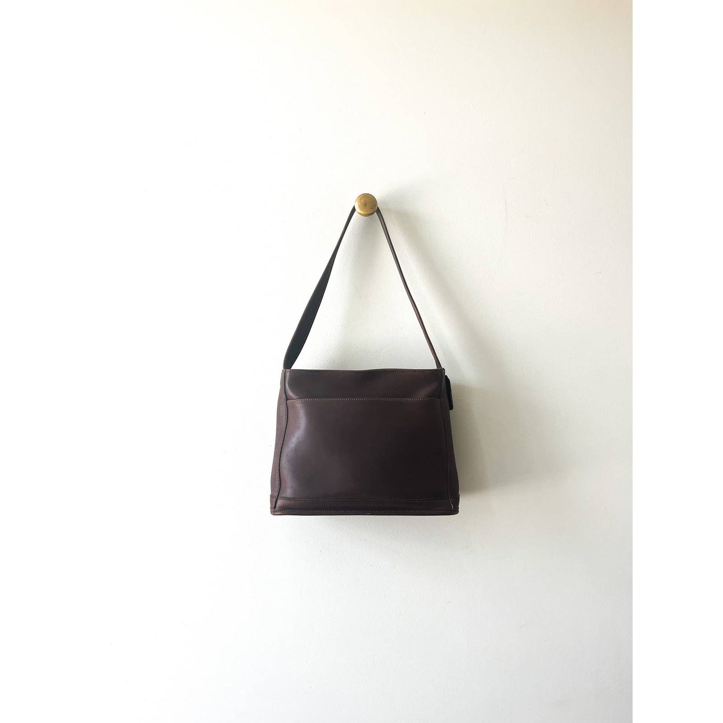 Coach Vintage Brown Legacy 90s Shoulder Handbag