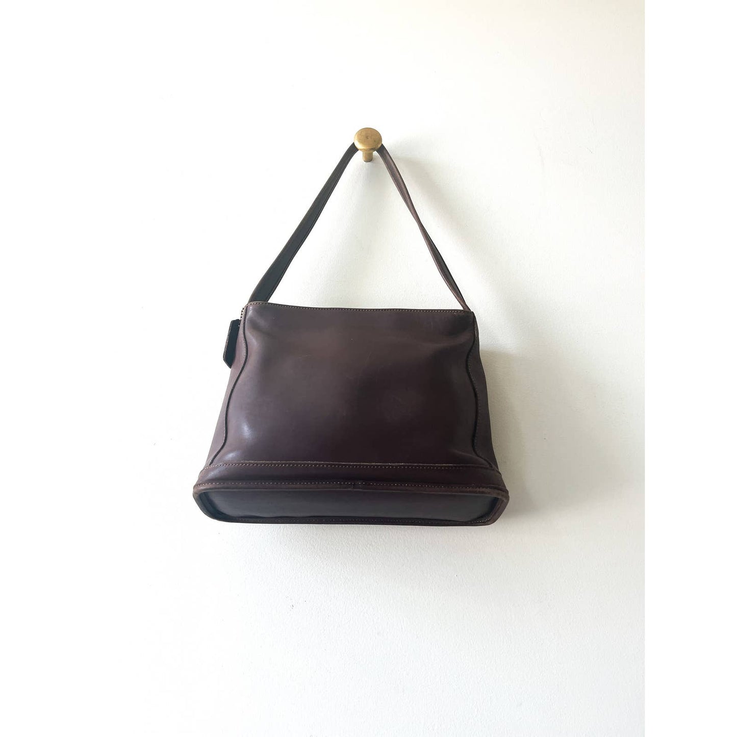 Coach Vintage Brown Legacy 90s Shoulder Handbag