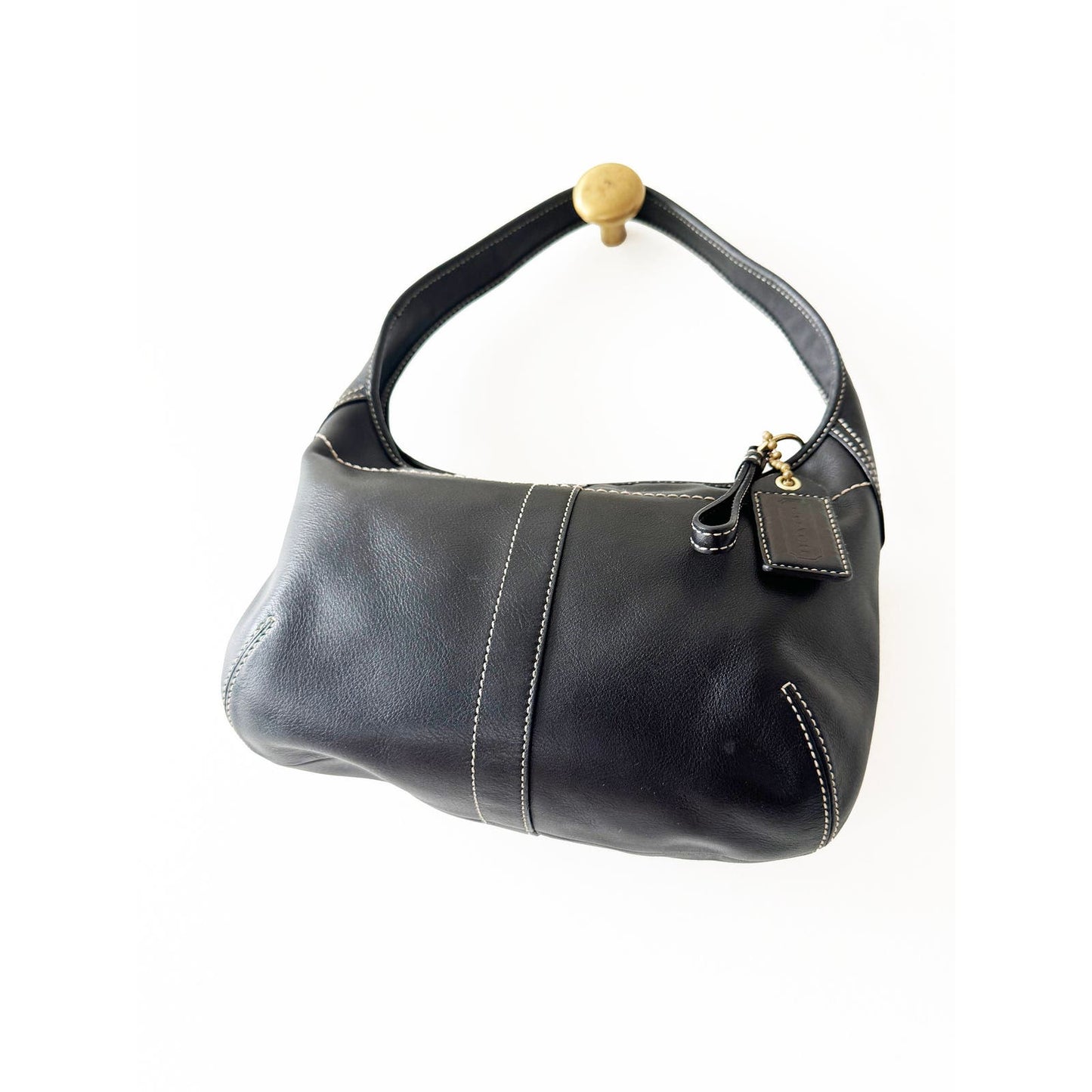 Vintage Coach Boho Black Shoulder Y2K Purse