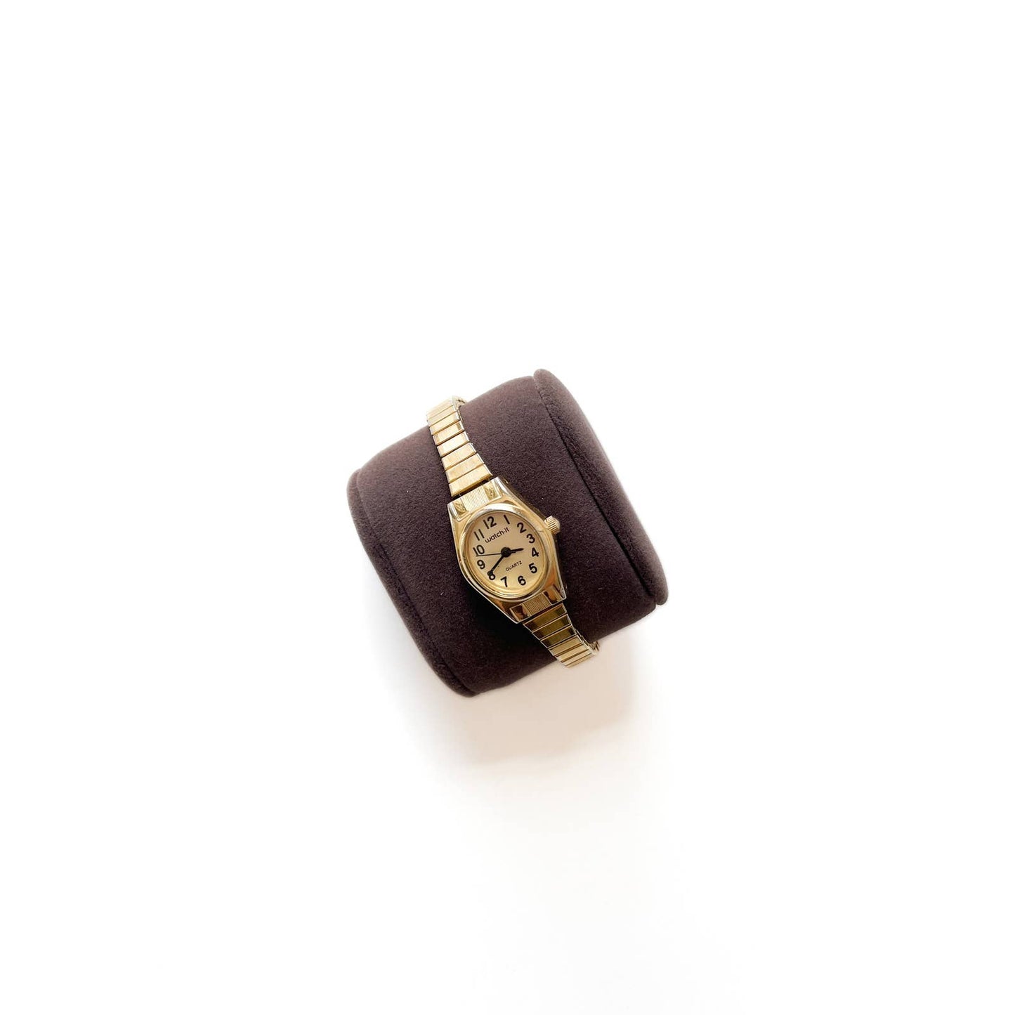 Vintage Gold 90s Stretch Watch