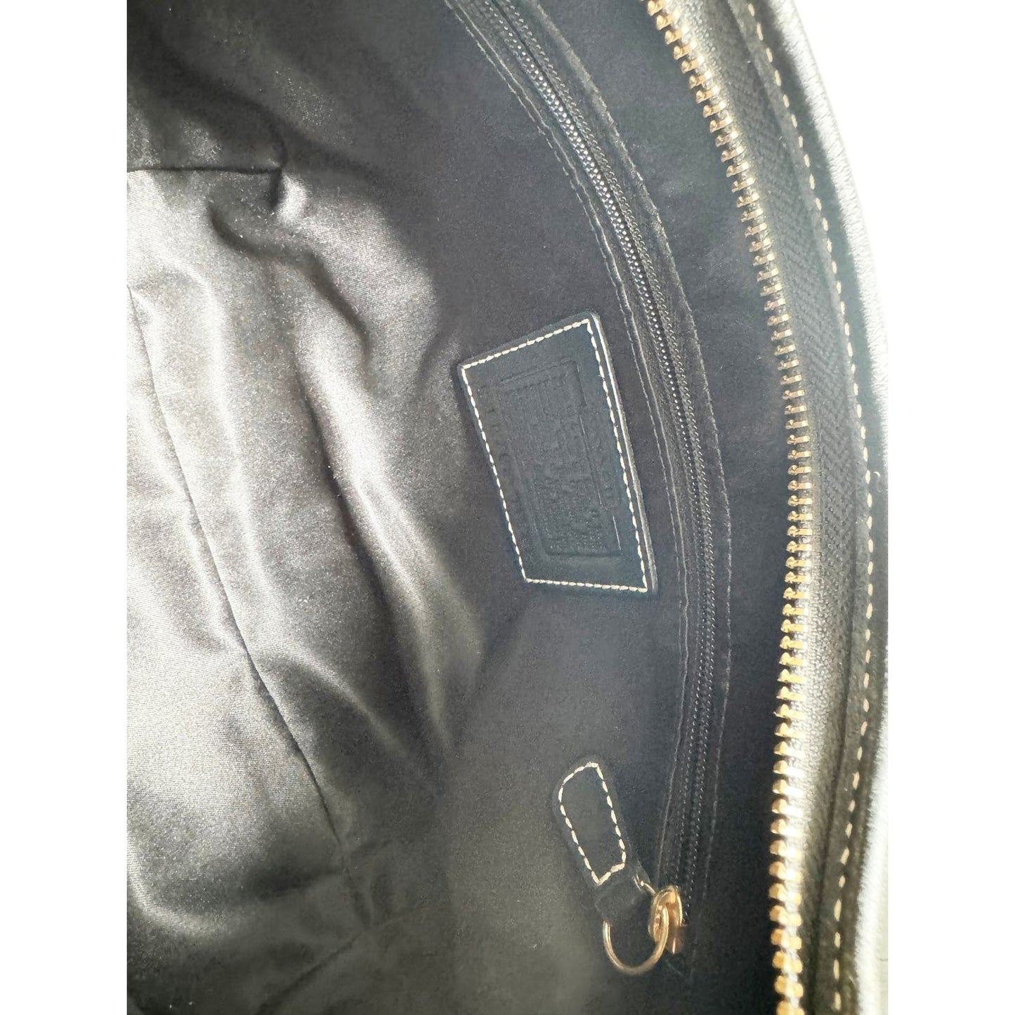 Vintage Coach Boho Black Shoulder Y2K Purse