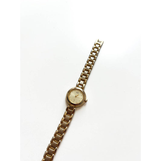 Vintage Gold Citizen Watch Chainlink
