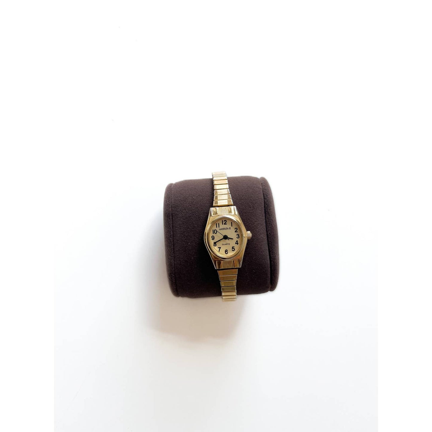 Vintage Gold 90s Stretch Watch