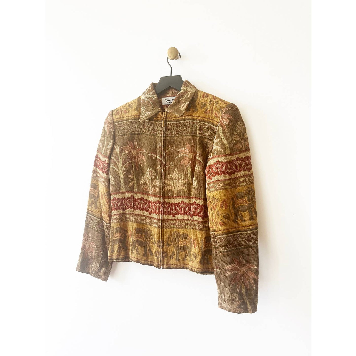 Vintage 90's Tapestry Tropical Jacket Blazer